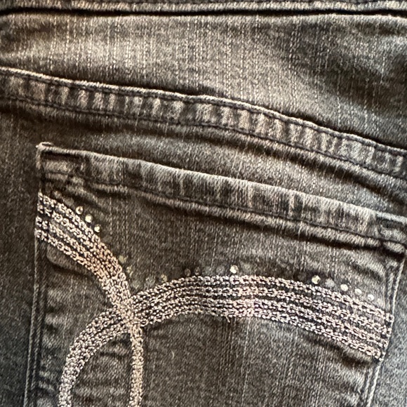 GUC Not Your Daughters Jeans Medium Was Black Denim Jeans Size 10 - Picture 7 of 8